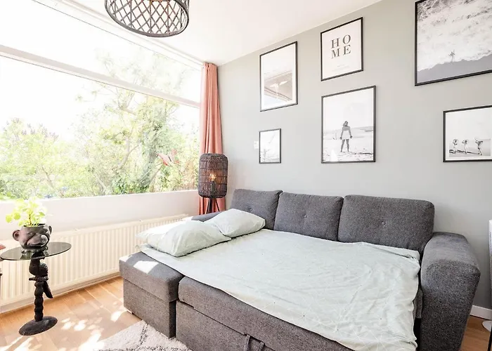 아파트 Amsterdam 1, Private Garden 잔드보르트